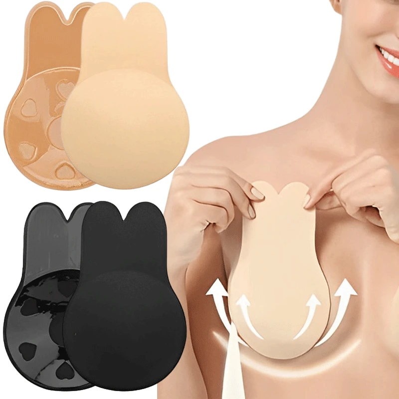 Women Push Up Bras Self Adhesi - огляд і ціна Silicone Bra Adhesive
