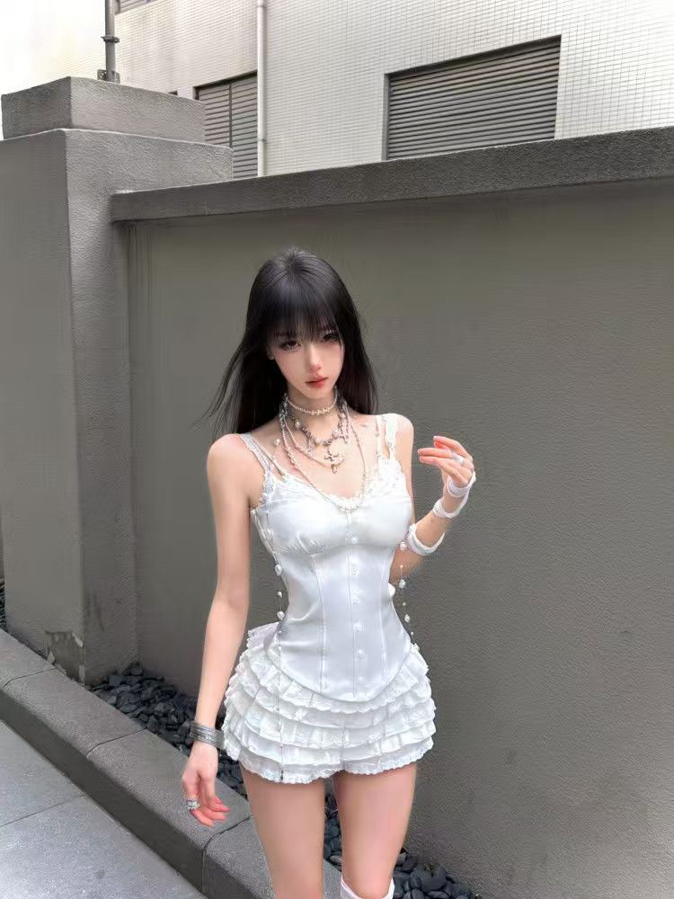 Coquette Lace Corset 2 Piece S - огляд і ціна Cami Top Lace