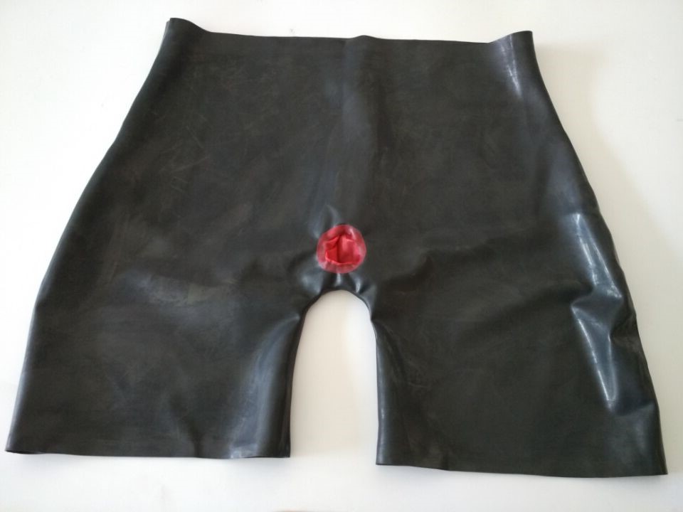 Handmade Men Latex Rubber Feti - огляд і ціна Boyshort Underwear
