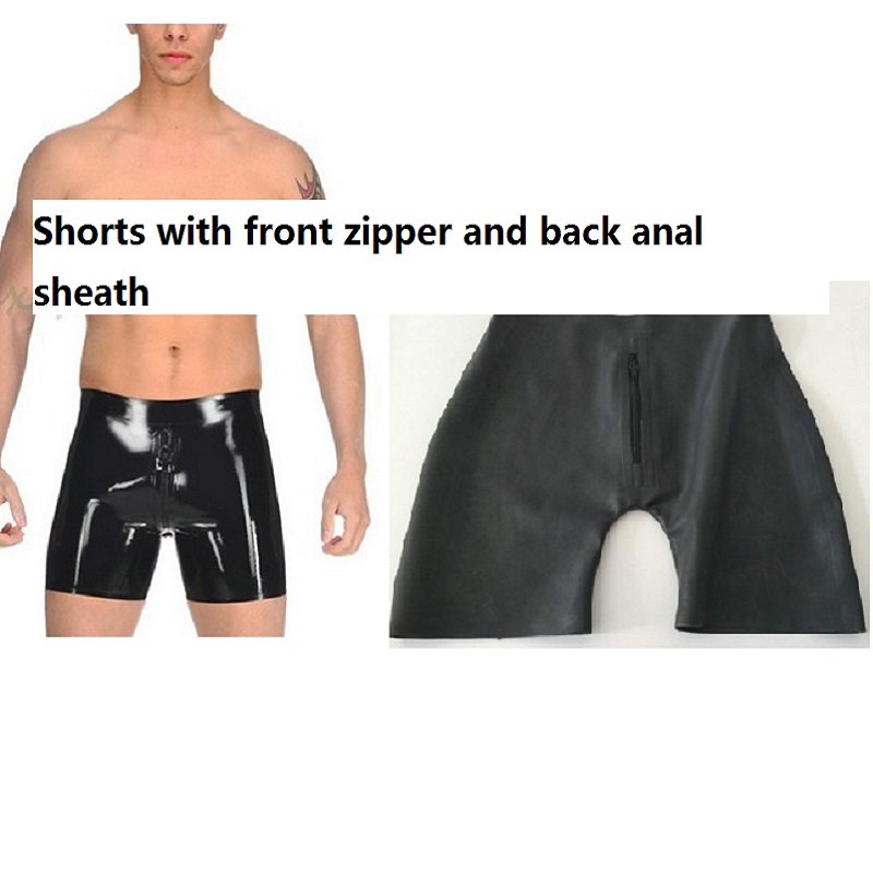 Handmade Men Latex Rubber Feti - огляд і ціна Boyshort Underwear