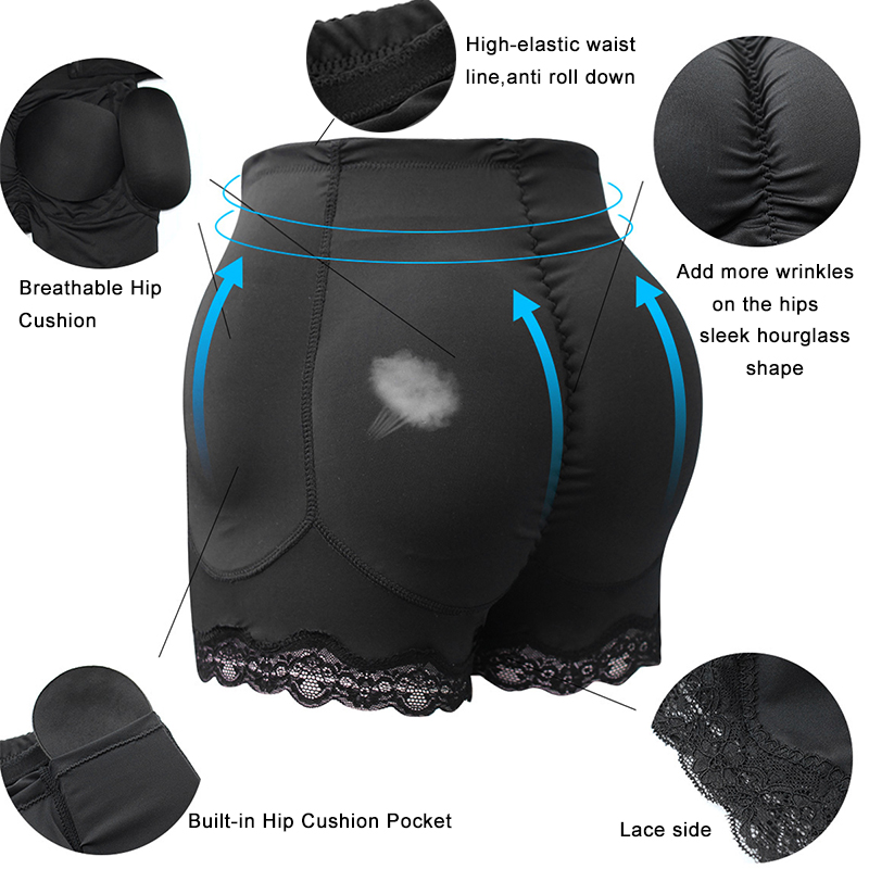Women Padded Shapewear Hip Enh - огляд і ціна Shapewear Bodysuit Firm